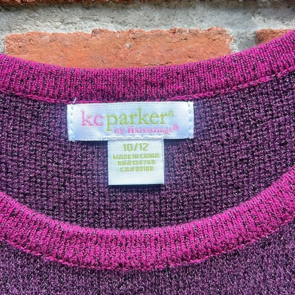 Kcparker by Hartstrings Girl’s Purple Dress